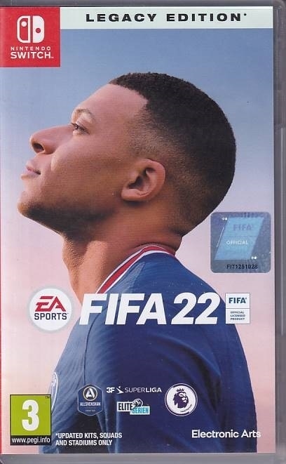 Fifa 22 Legacy Edition - Nintendo Switch spil (A Grade) (Used) (Eng)